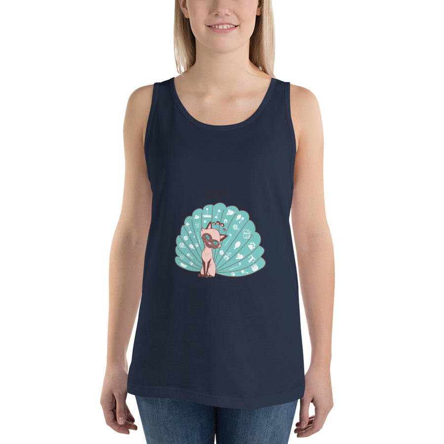 The Peacat Tank Top - Pimmonster