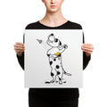 Mr Dalmation Canvas - Pimmonster