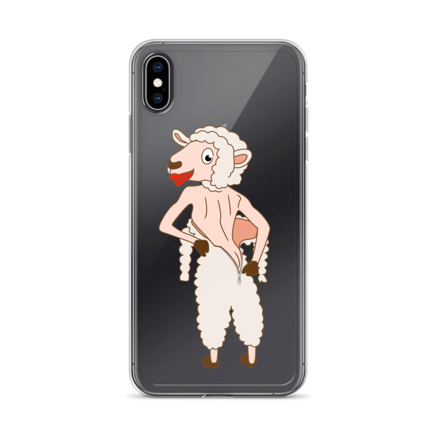 The Naked Sheep iPhone Case - Pimmonster