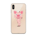 Ms Skinny Piggy iPhone Case - Pimmonster