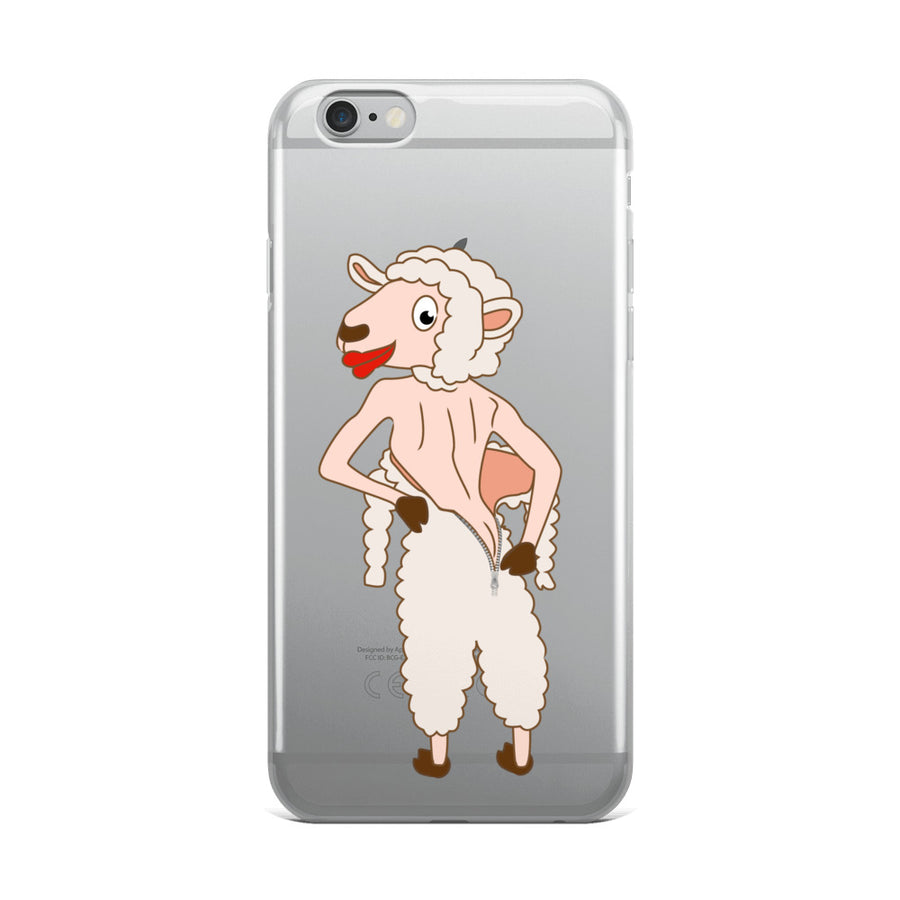 The Naked Sheep iPhone Case - Pimmonster