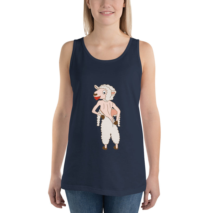 The Naked Sheep Tank Top - Pimmonster