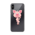 Ms Skinny Piggy iPhone Case - Pimmonster
