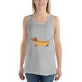 Po the Sausage Dog Tank Top - Pimmonster