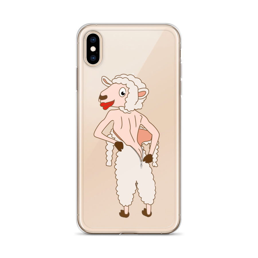 The Naked Sheep iPhone Case - Pimmonster