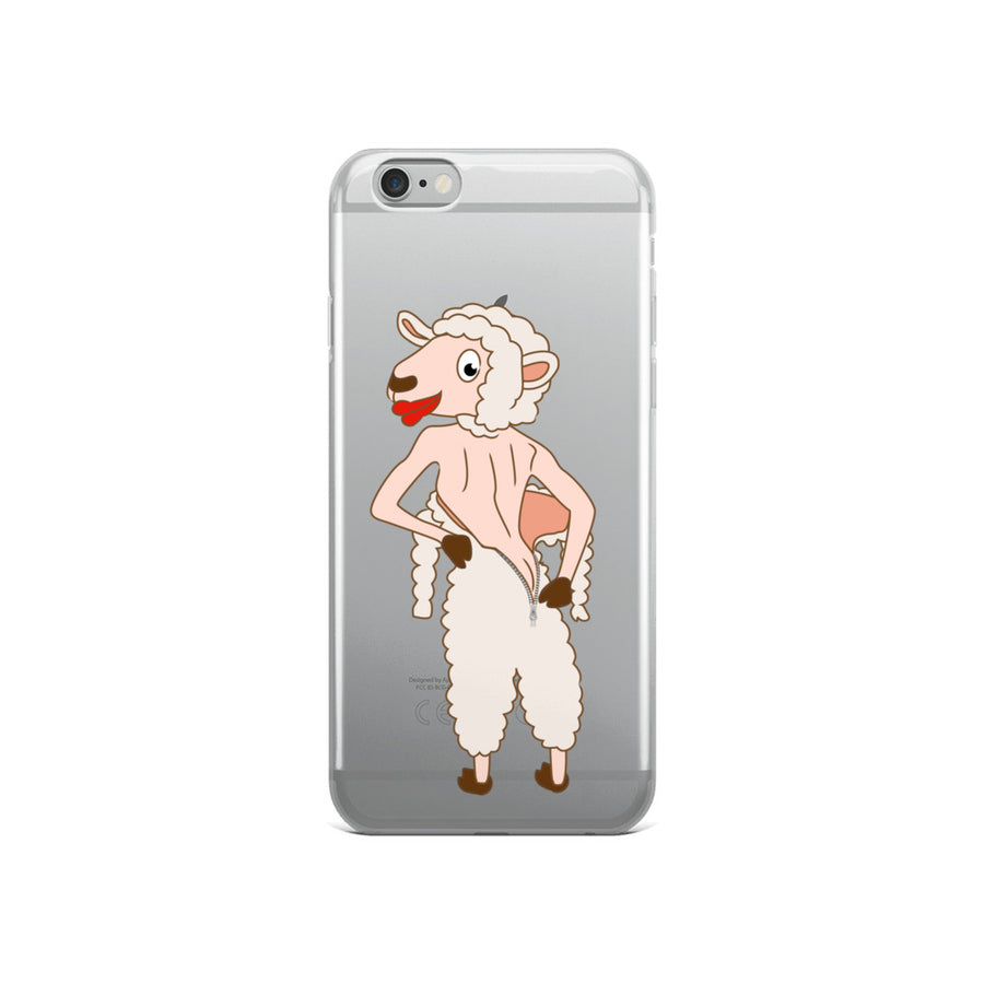 The Naked Sheep iPhone Case - Pimmonster