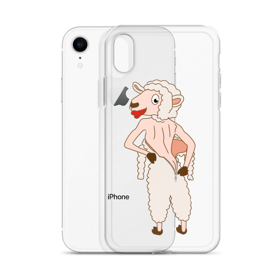 The Naked Sheep iPhone Case - Pimmonster