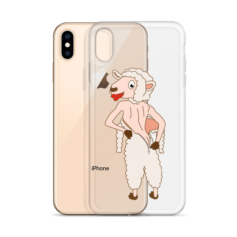 The Naked Sheep iPhone Case - Pimmonster