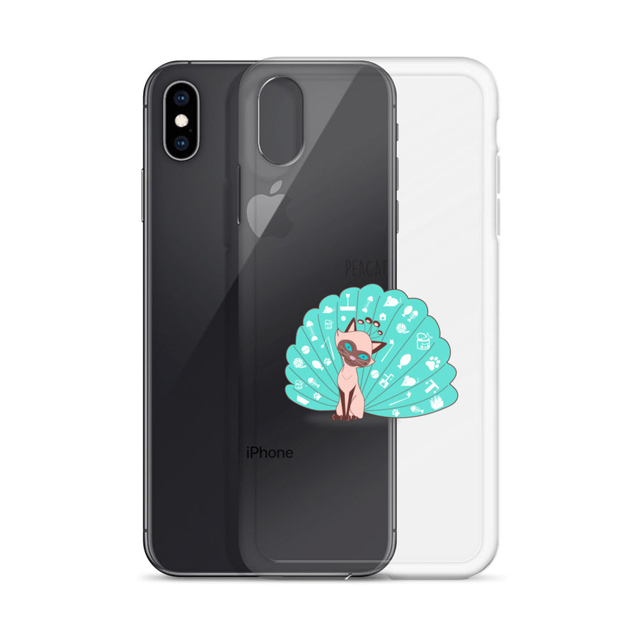 The Peacat iPhone Case - Pimmonster