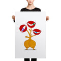 The Eye on the prize Monster Canvas - Pimmonster