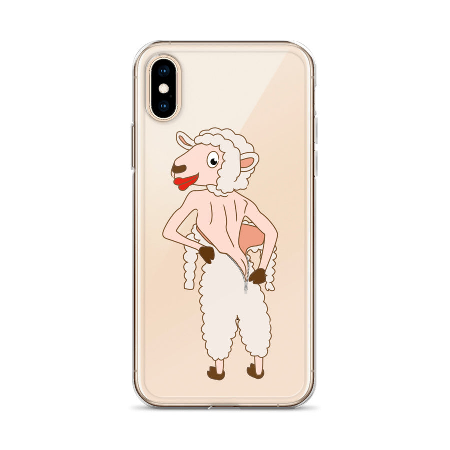The Naked Sheep iPhone Case - Pimmonster