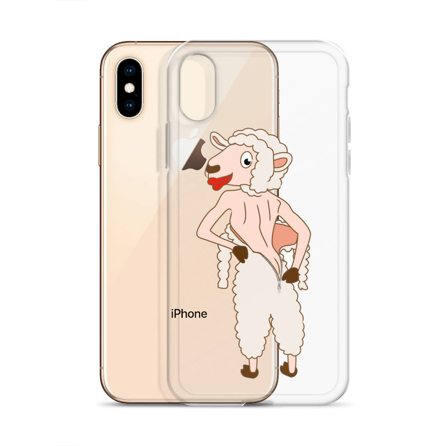 The Naked Sheep iPhone Case - Pimmonster