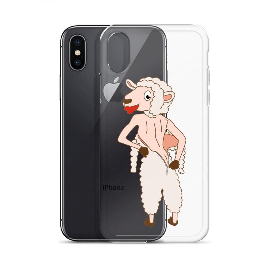 The Naked Sheep iPhone Case - Pimmonster