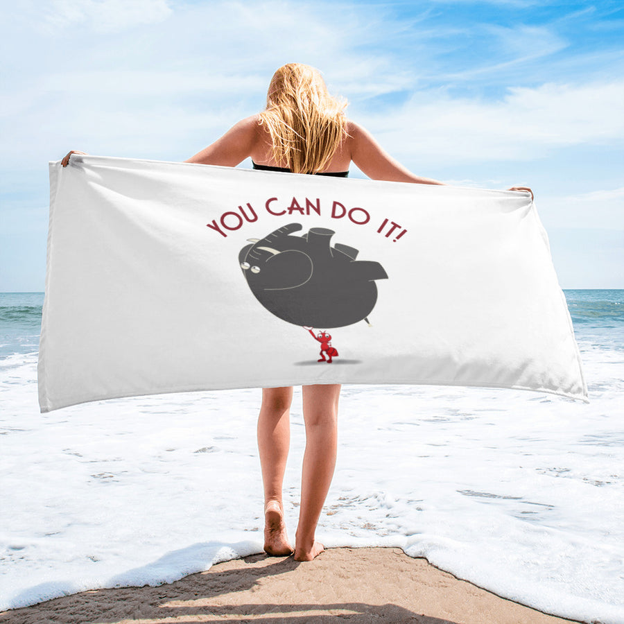 You Can Do it ! Towel - Pimmonster
