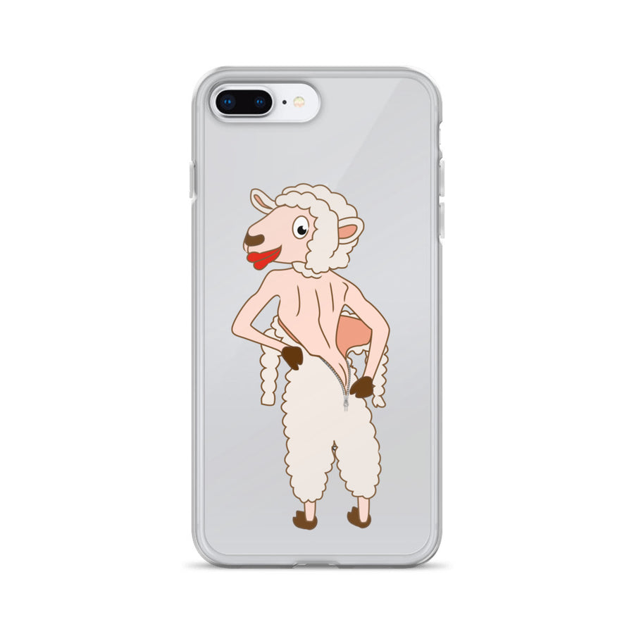 The Naked Sheep iPhone Case - Pimmonster