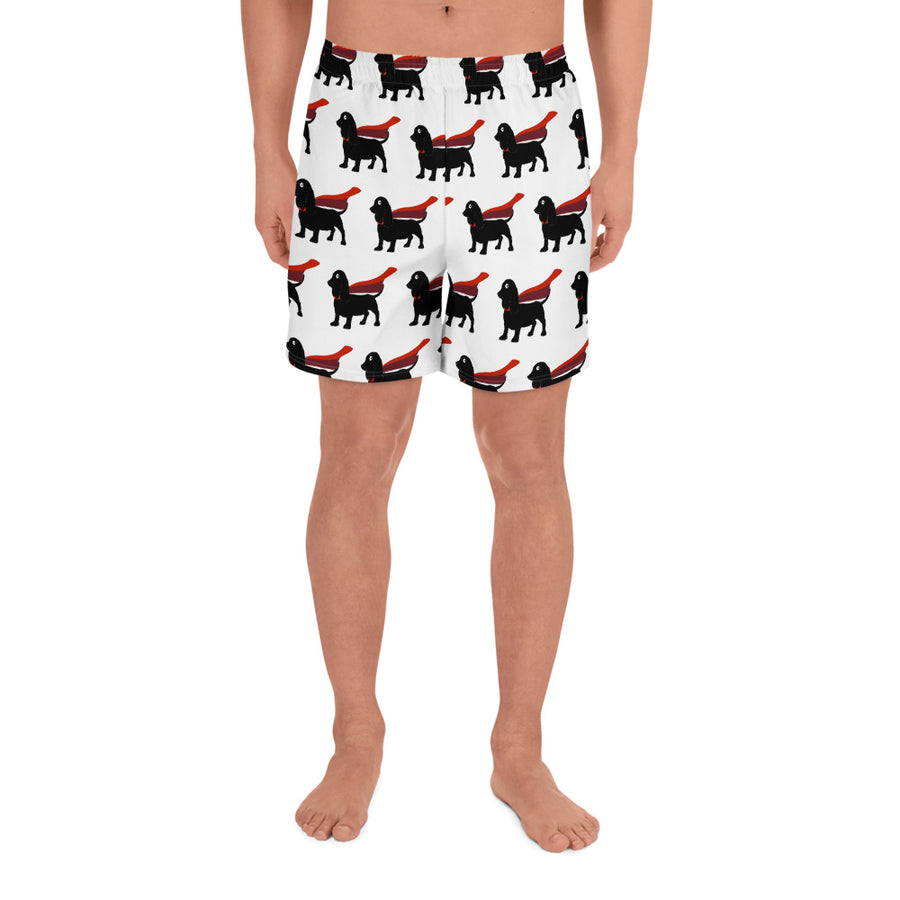 Men's Athletic Long Shorts