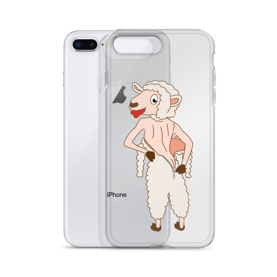 The Naked Sheep iPhone Case - Pimmonster