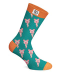 Miss Skinny Piggy socks - Pimmonster