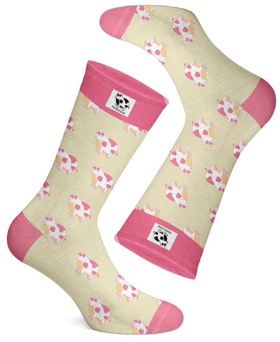 The Pink Frow Socks - Pimmonster
