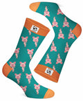 Miss Skinny Piggy socks - Pimmonster