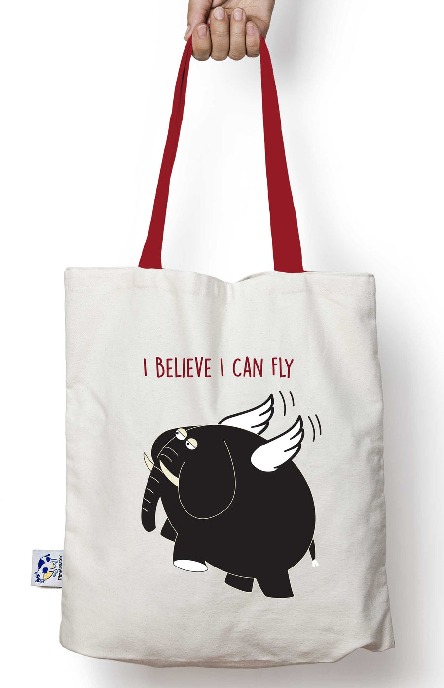I Believe I Can Fly! tote bag - Pimmonster