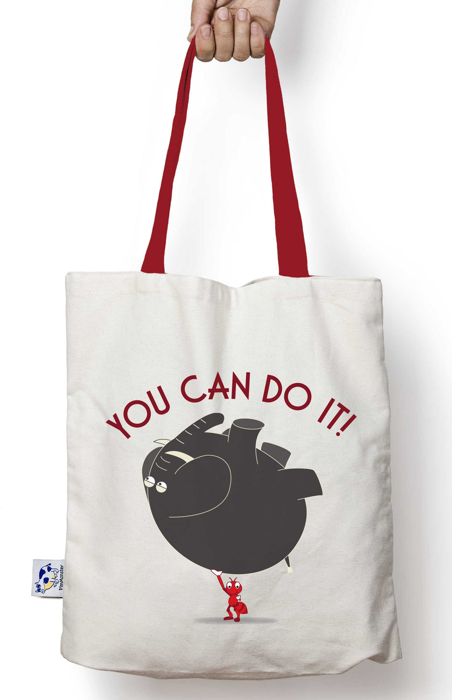 You Can Do It! tote bag - Pimmonster