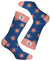 Crabby Flier socks - Pimmonster
