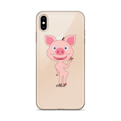 Ms Skinny Piggy iPhone Case - Pimmonster