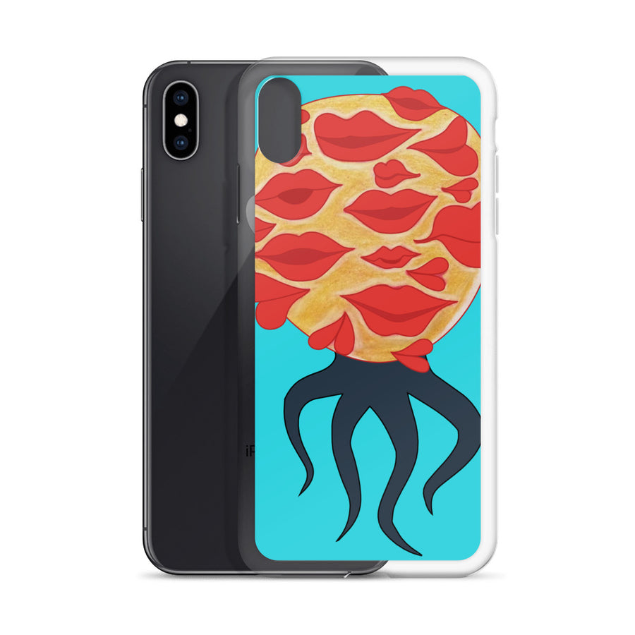 The Kisses Monster iPhone Case - Pimmonster