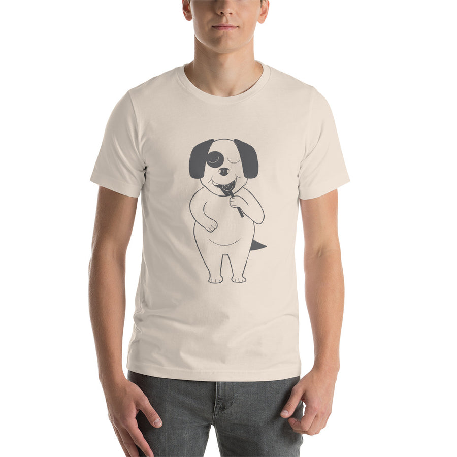 Happy Dog Unisex T-Shirt - Pimmonster