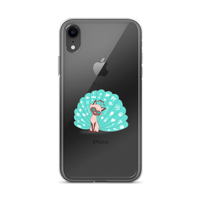 The Peacat iPhone Case - Pimmonster