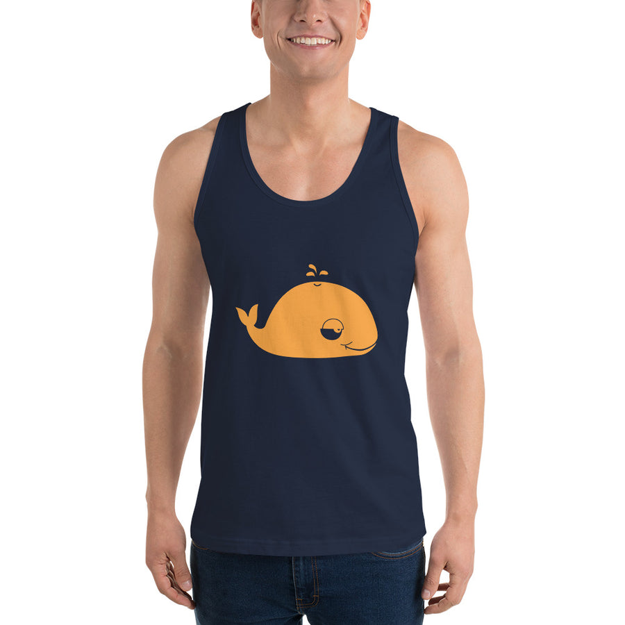 Well Well Whale tank top (unisex) - Pimmonster