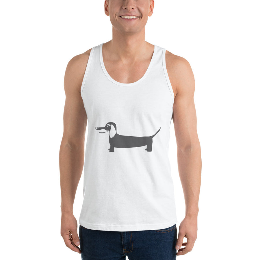 Po the Dachshund tank top(unisex) - Pimmonster
