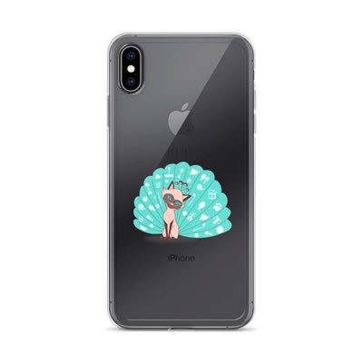 The Peacat iPhone Case - Pimmonster