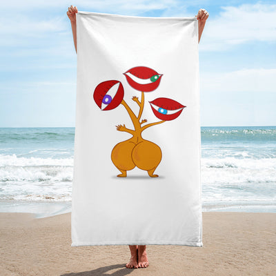 The Eyes on the Prize Monster Towel - Pimmonster