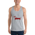 Po the Dachshund tank top(unisex) - Pimmonster