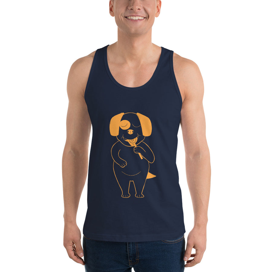 The Happy Dog tank top (unisex) - Pimmonster