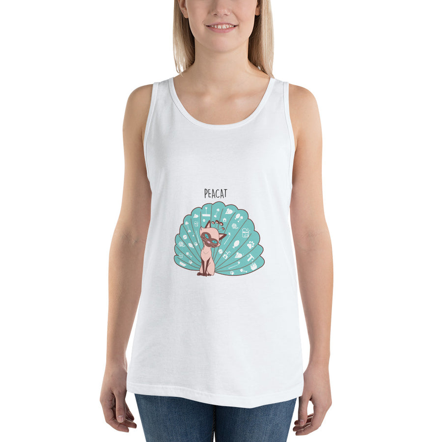 The Peacat Tank Top - Pimmonster