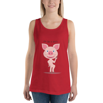 Ms Skinny Piggy Tank Top - Pimmonster