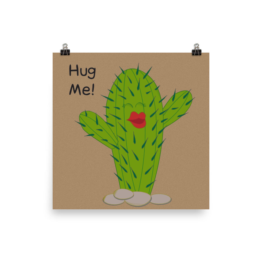 Hug Me Monster Poster - Pimmonster